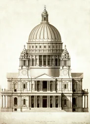 Die Fassade von St. Paul